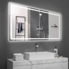DOMETOUR 72 x 36 LED Bathroom Mirror with Anti-Fog & Touch Sensor, Modern Frameless Lighted Wall Mirror for Vanity or Dressing Area - 3 of 4