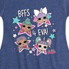 Girls' - LOL Surprise! - BFFS 4 EVA Fit & Flair Cap Sleeve Dress - 2 of 3