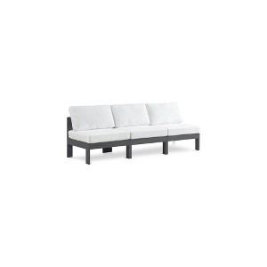 Meridian Furniture,Nizuc Water Resistant Fabric Outdoor Patio Modular Sofa - 1 of 4