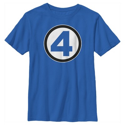 Boy's Marvel: Fantastic Four Classic Logo T-shirt : Target