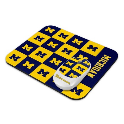 NCAA Michigan Wolverines Mouse and Mousepad Set