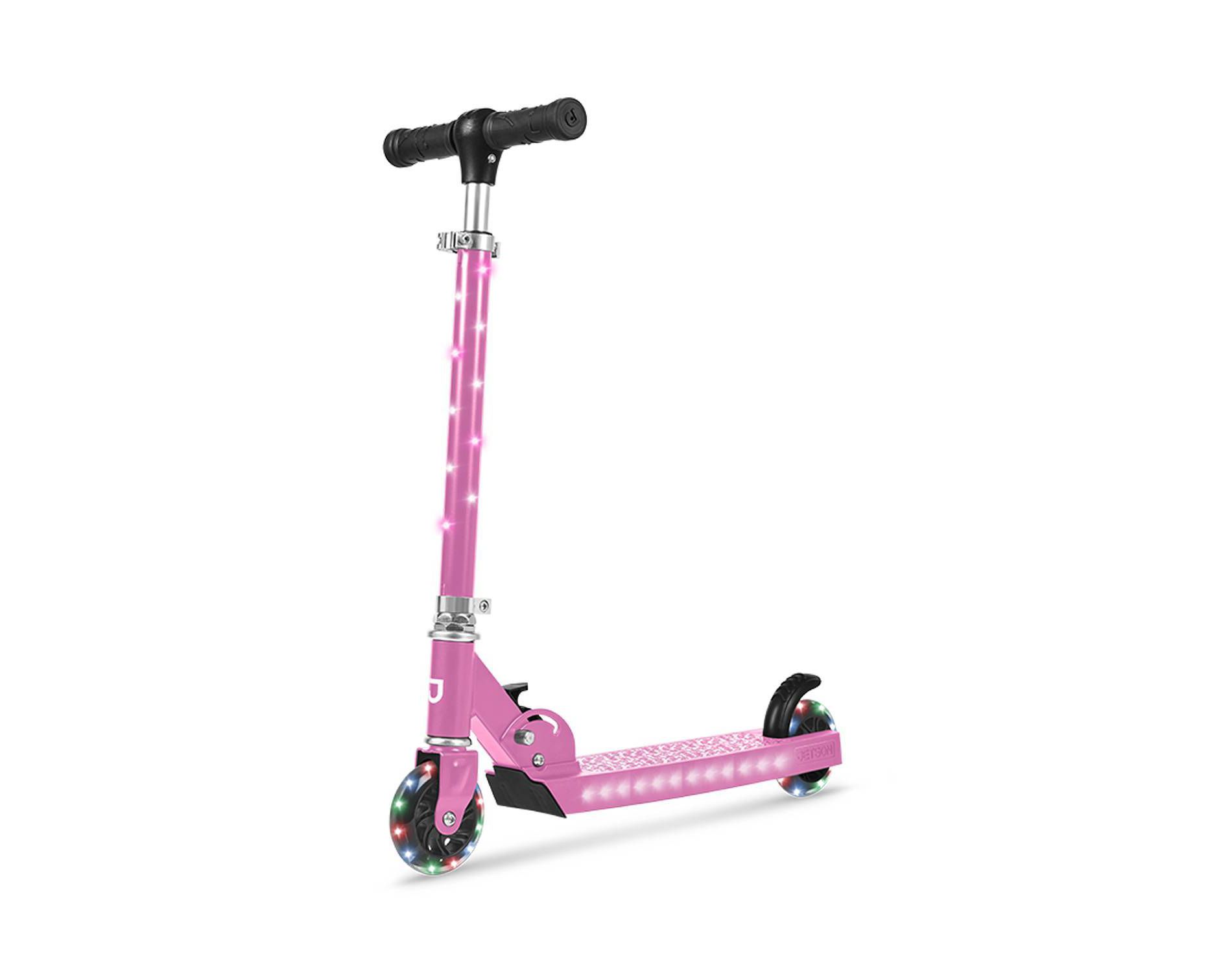 Jetson Jupiter Kids' Kick Scooter with LED Lights - Pink