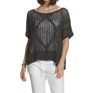 Women's Lattice Scoop Neck Top - LABEL+thread - 1 of 4