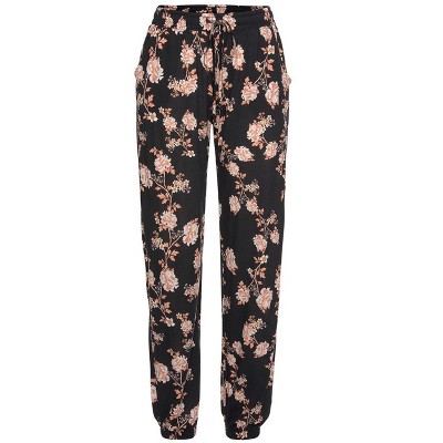 Women's Smocked Elastic Hem Pants - LASCANA