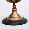 TopComfy Decorative Object Tabletop Globe on Aluminum Base for Elegant Home or Office Decor, Gold, 7.5"*7.5"*10.5" - 4 of 4