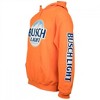 Mens Busch Light Hunter Orange Hoodie - 2 of 4