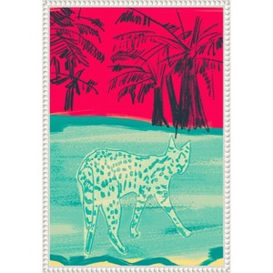 Amanti Art Cheetah by Beate Tubach Framed Canvas Wall Art - 1 of 4
