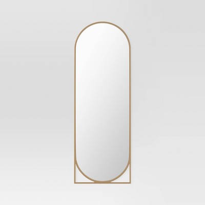 20" x 58" Full Length Floor Mirror Gold - Threshold™