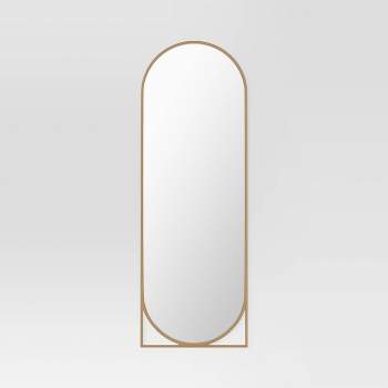 20" x 58" Full Length Floor Mirror Gold - Threshold™