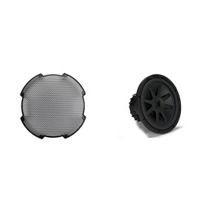 Kicker 50CVX124 CompVX 12 Subwoofer, Dual Voice Coil, 4-Ohm, & 52GR12 Grill Bundle - 1 of 4