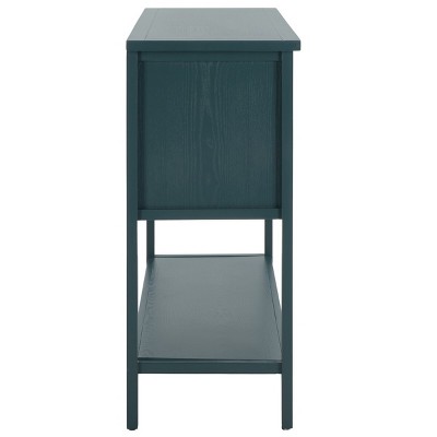 Charlotte Slate Teal 4-Drawer Sideboard