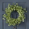 Artificial Greenery Wreath for Wedding Christmas Wreath with Eucalyptus Berries Flowers, Indoor Outdoor Wreaths for Wedding Table Party Home Decor - 4 of 4