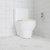 Toilet Seat Round,/Elongated Toilet Lid Soft-Slow Close, Heavy Duty Toilet Seat, Easy to Install, Universal Fit - 2 of 4