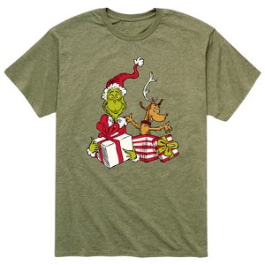 Men's - The Grinch - How The Grinch Stole Christmas Short Sleeve Graphic T-Shirt - 1 of 4