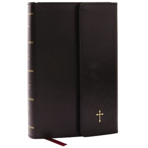 NKJV Compact Paragraph-Style Bible W/ 43,000 Cross References, Black Leatherflex W/ Magnetic Flap, Red Letter, Comfort Print: Holy Bible, New King - 1 of 1