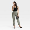 Women's Mesh Ruched Tank Top - A New Day™ - 3 of 4