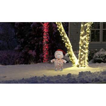 Rudolph 24 Inch Spotted Elephant Outdoor 3D Led Yard Décor