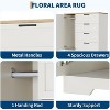 Multifunctional Wood 4-Drawer Dresser，43.3" H Armoire Wardrobe Closet with Hanging Rod - 4 of 4