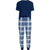 Lands' End Men's Knit Jersey Pajama Sleep Set - 3 of 3