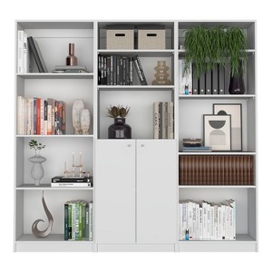 NicBex 12 Shelves File Cabinet with 1 Cabinet,Office Cabinet with Tier-Shelving Design,Modern Storage Cabinet,Filing Cabinet for Home Office - 1 of 4