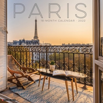 2022 Wall Calendar Paris - Willow Creek Press