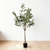 KTMBDW Eucalyptus Tree, 5/6 ft Tall Fake Eucalyptus Plant, Large Faux Tree for Home Office Livingroom Floor Decor Indoor - 2 of 4