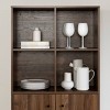 Flam Storage Unit Natural Walnut - South Shore: Scandinavian Buffet, Kitchen Armoire - 4 of 4