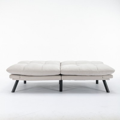Vynxaria Convertible Folding Sofa Bed - Modern Comfort for Small Spaces