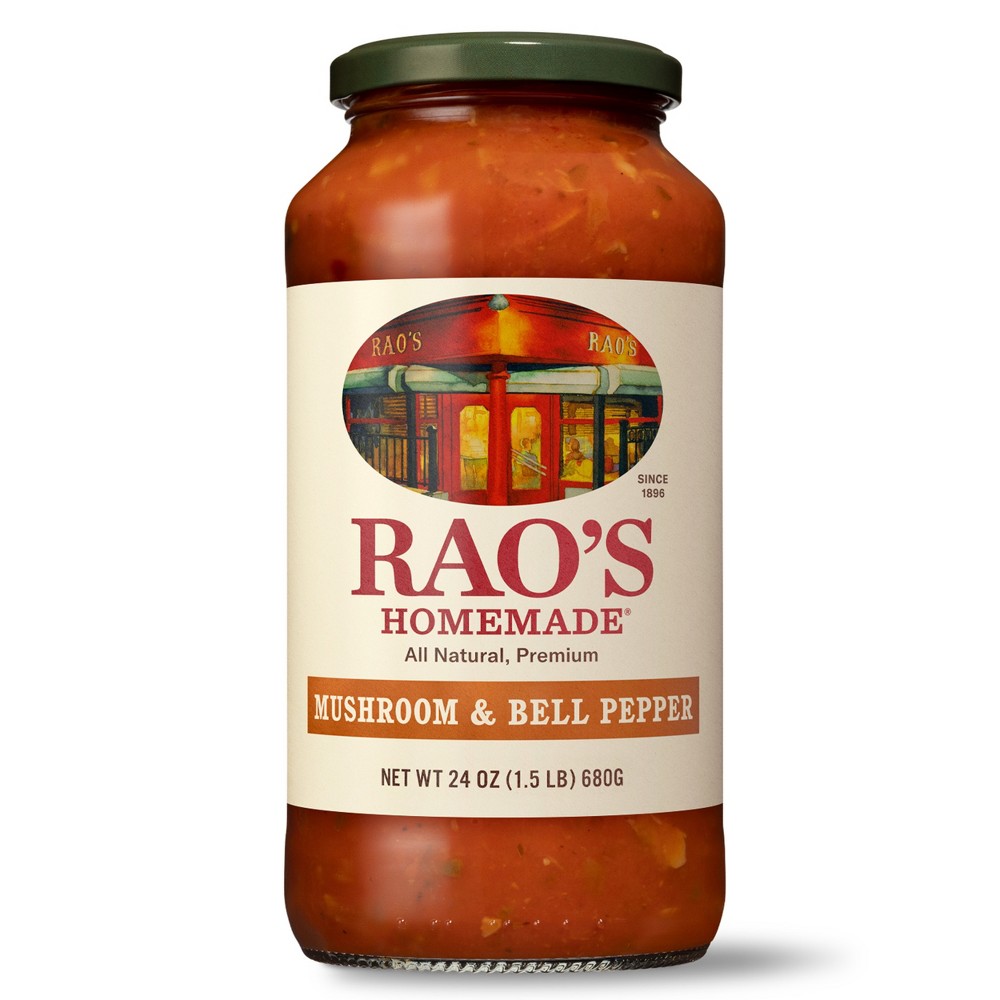 UPC 747479000093 product image for Rao's Homemade Mushroom and Bell Pepper Sauce - 24oz | upcitemdb.com