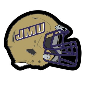 Evergreen Ultra-Thin Edgelight LED Wall Decor, Helmet, James Madison University- 19.5 x 15 Inches Made In USA - 1 of 4
