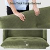Vipbear 50" Small Loveseat Sofa Small Couch for Living Room, Bedroom, Office, Comfy Love Seat with Deep Seat Spring Cushion - 4 of 4