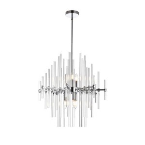 Elegant Lighting Sienna 6 - Light Pendant in  Chrome - 1 of 4