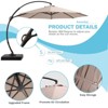 Lausaint Home 11' Deluxe Cantilever Umbrella - 4 of 4