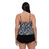 Trimshaper Women's Rachel 5 Tier Ruffle Tankini Swimsuit Top - 3 of 3