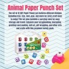 Scrapbook Paper Punchers- 12 Unique Animal Hole Punchers - Scrapbooking Supplies kit and Accessories, DIY Craft Card Making, Office Supplies, Gifts - 2 of 4