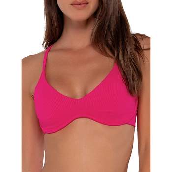 Sunsets Simone Tankini Women's Swimsuit Top with Removable Cups (Bottom Not  Included), Begonia Sandbar Rib, Small : : Clothing, Shoes &  Accessories