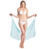 Casual Nights Women's Bikini Cover Ups Wrap Backless Straps Beach Summer Dress - 4 of 4