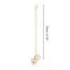 Unique Bargains Butterfly Heart Cup Chain Charm Water Cup Pendant 1 Pc - 2 of 4
