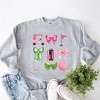Simply Sage Market Women's Graphic Sweatshirt Golf Icons Coquette - 3 of 4