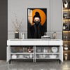 Famapy White Modern 4 Doors Sideboard Buffet With 4 Storage Drawers - 2 of 4