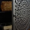 Thea 1 Door Carved Nightstand - NST5300 - Safavieh - 3 of 4