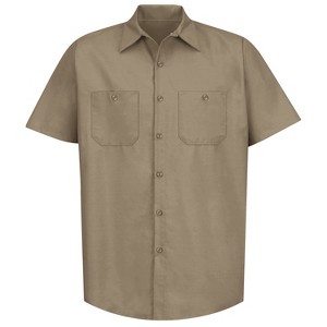 Red Kap Men's Short Sleeve Industrial Work Shirt - 1 of 4