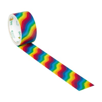 Duck 1.88&#34; x 10 yd. Rainbow Duct Tape