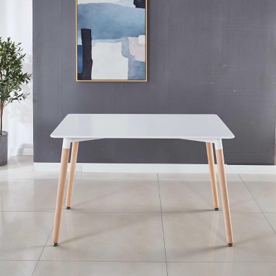 Vynxaria Versatile Coffee Table for Dining and Office Spaces with Easy Assembly