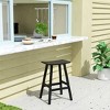 WestinTrends Outdoor Patio Adirondack Counter Height Stool Chair - 2 of 4