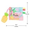 Disney Baby Stitch Sweet Angel 5.5" Inch Soft Activity Book Toy - 4 of 4