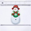 Collections Etc Christmas Snowman Hanging Kitchen Towel - 2 of 3
