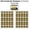 Big Dot of Happiness Dig It - Construction Party Zone - Baby Shower or Birthday Party Candy Favor Sticker Kit - 304 Pieces - 3 of 4