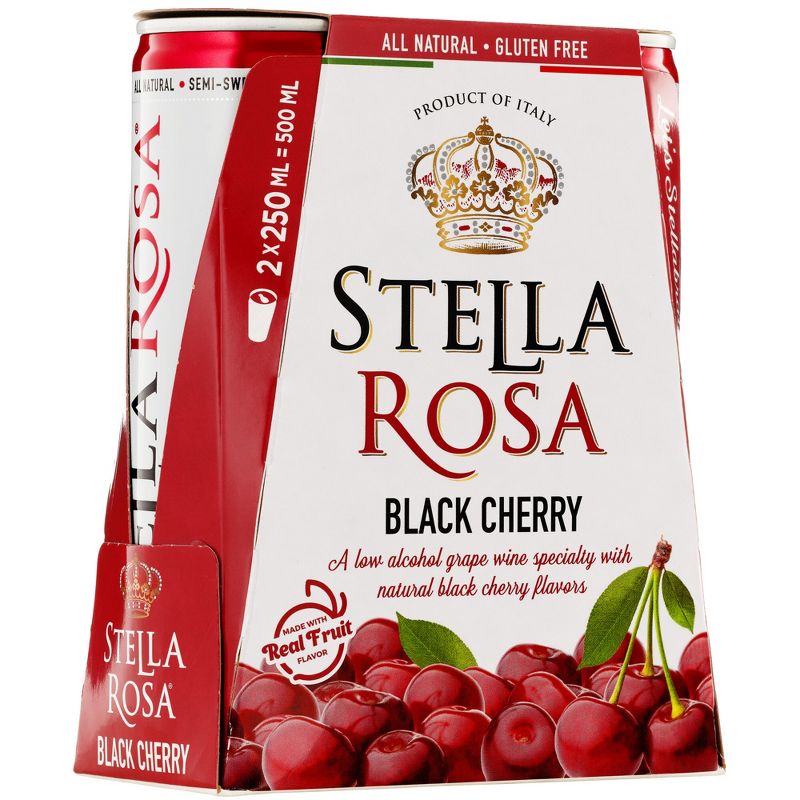 Stella Rosa Black Cherry Red Wine - 2pk/ 250 mL, 5 of 12