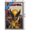 Trends International Marvel Deadpool & Wolverine - Homage Cover Wolverine Kisses Framed Wall Poster Prints - 3 of 4